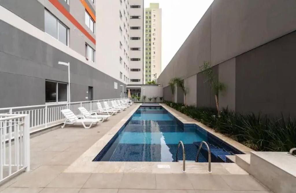 Refinado Studio No Bras Com Piscina/Metro Bras Sao Paulo Exterior foto